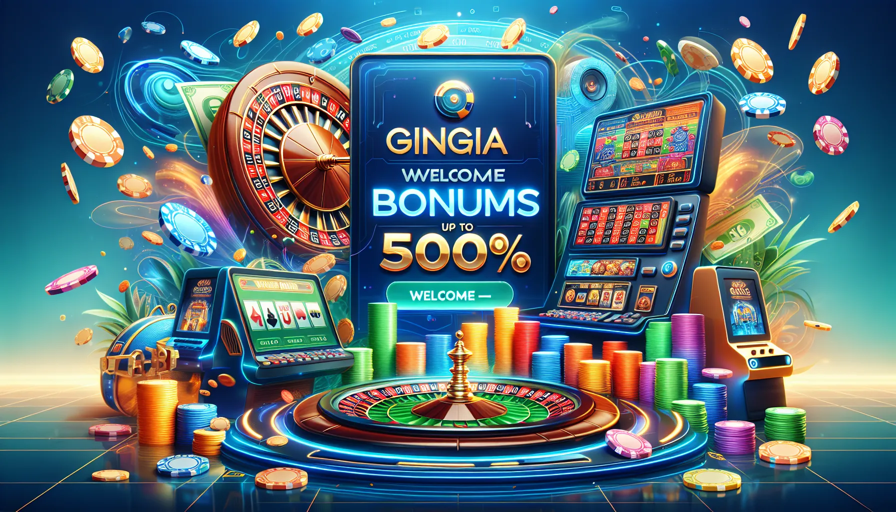 Casino online Ginga - Bónus de boas-vindas +500%
